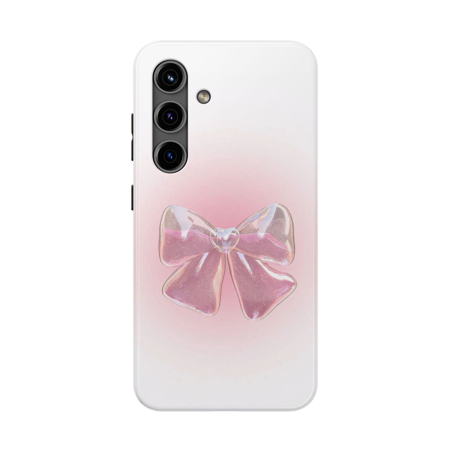 Glitter Bow Tough Phone Cases – Stylish & Durable Accessory for Trendsetters