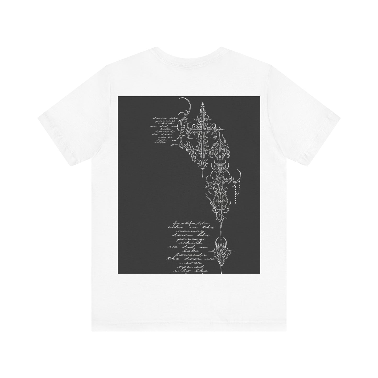 Gothic Angel Graphic Tee for Mysterious Souls