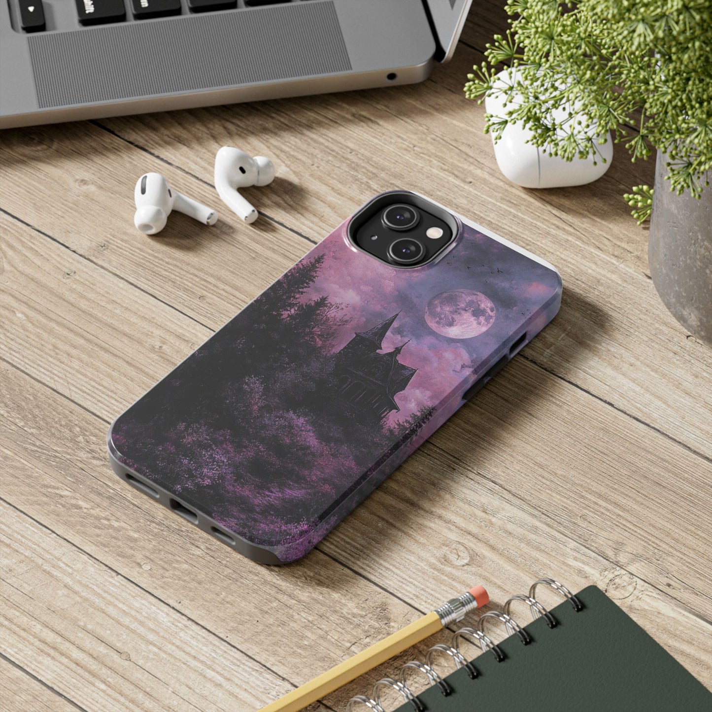 Mystical Gothic Phone Case - Durable Tough Case for Nature Lovers