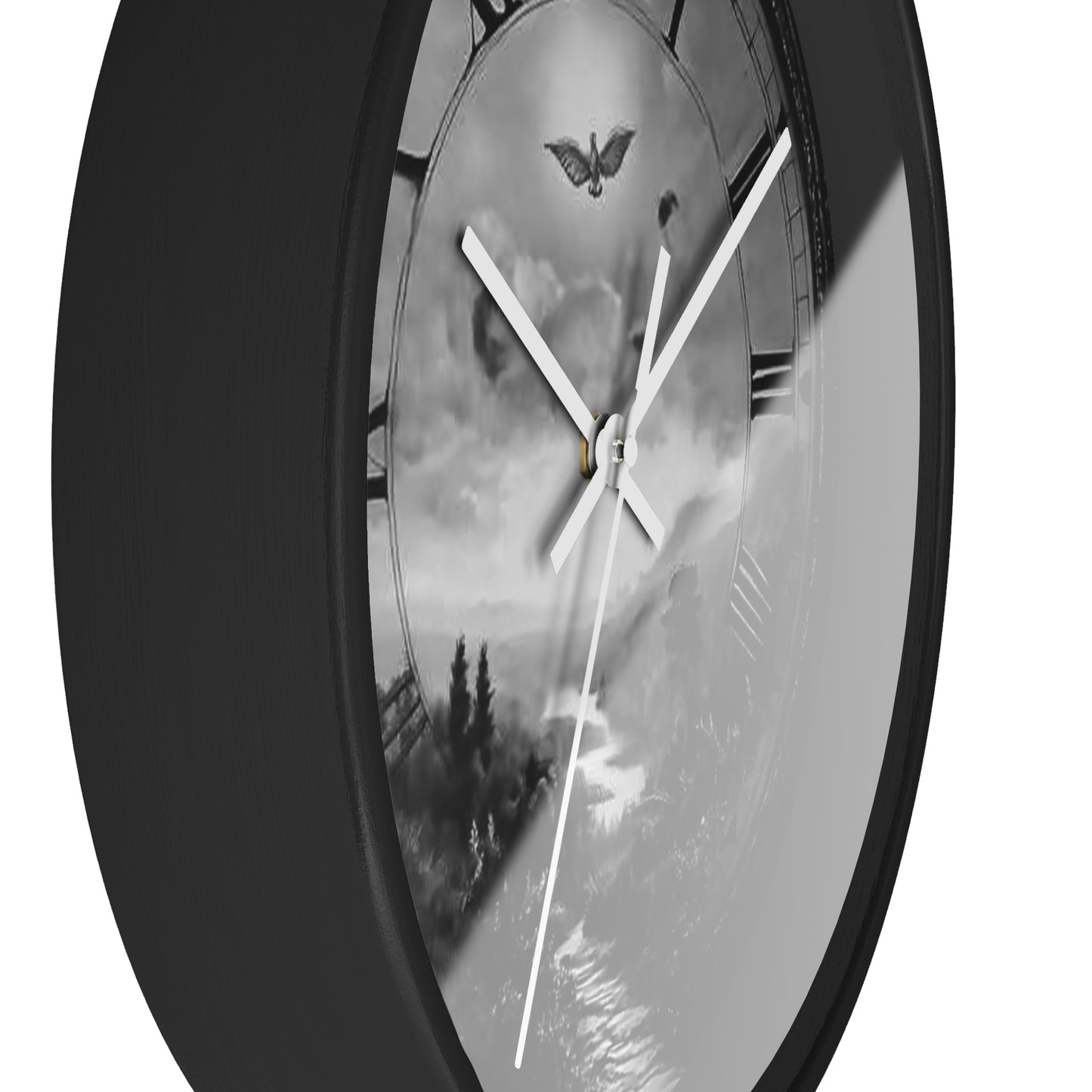 Landscape Wall Clock - Rustic Decor for Nature Lovers