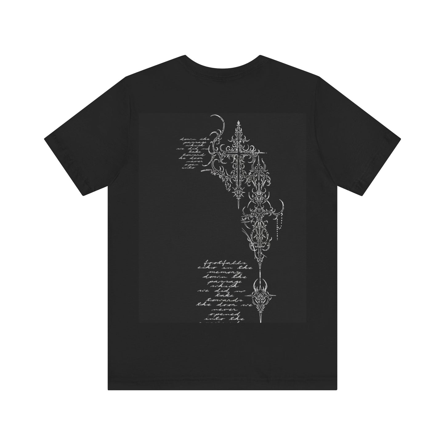 Gothic Angel Graphic Tee for Mysterious Souls