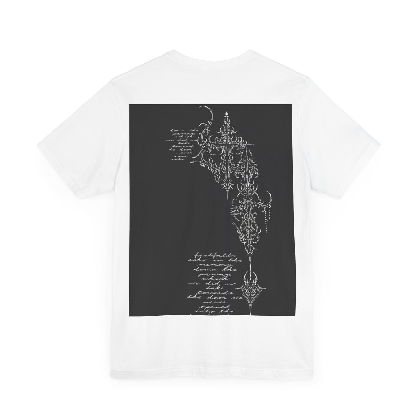 Gothic Angel Graphic Tee for Mysterious Souls