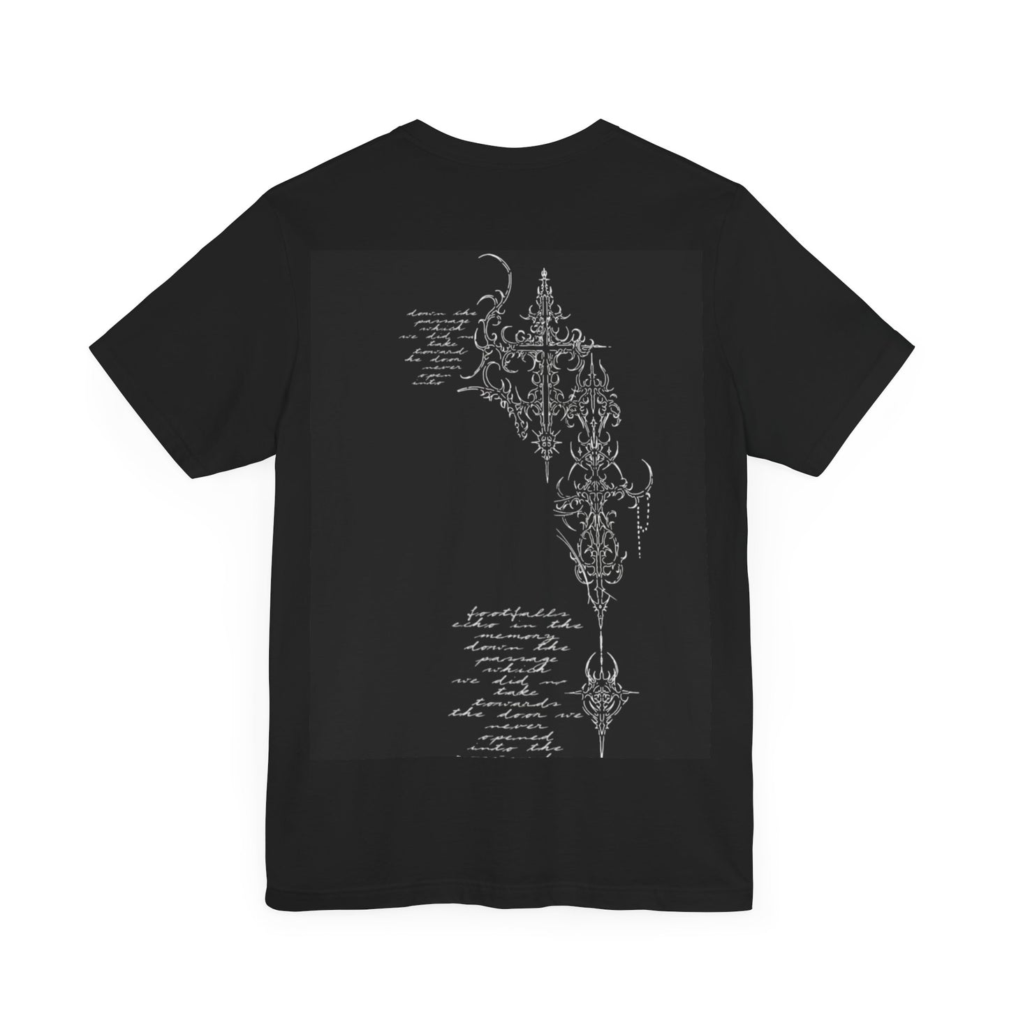 Gothic Angel Graphic Tee for Mysterious Souls