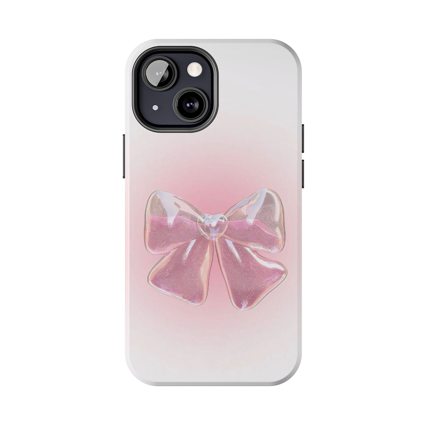 Glitter Bow Tough Phone Cases – Stylish & Durable Accessory for Trendsetters