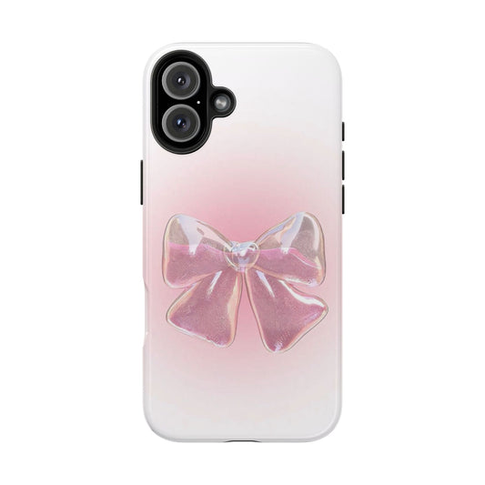 Glitter Bow Tough Phone Cases – Stylish & Durable Accessory for Trendsetters