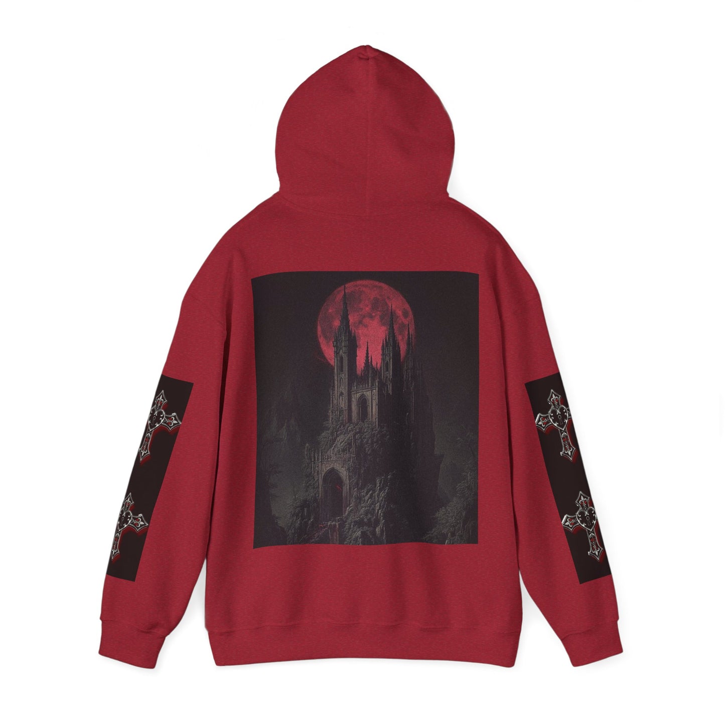 Gothic Fantasy Unisex Heavy Blend™ Hooded Sweatshirt - Dark Art Design