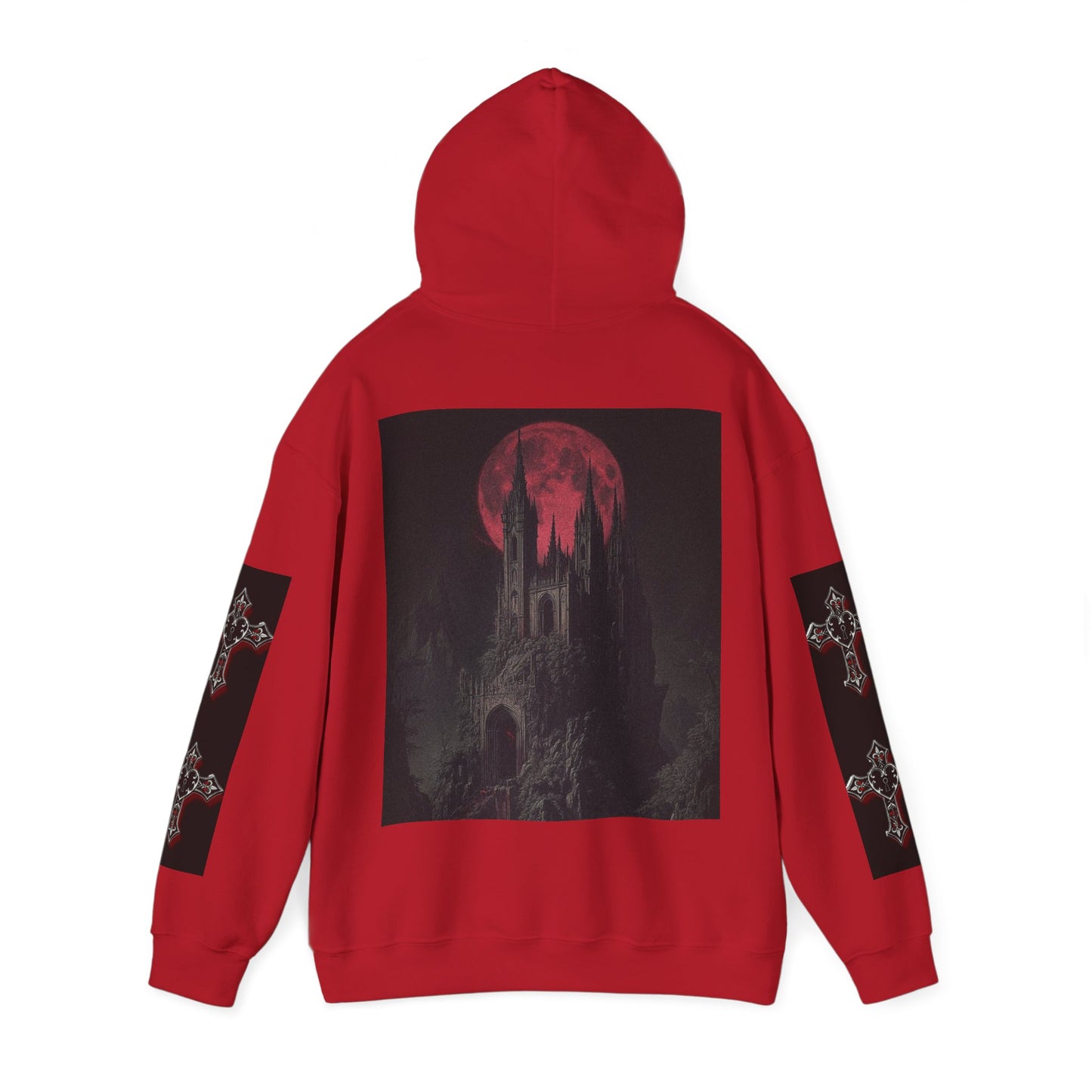 Gothic Fantasy Unisex Heavy Blend™ Hooded Sweatshirt - Dark Art Design