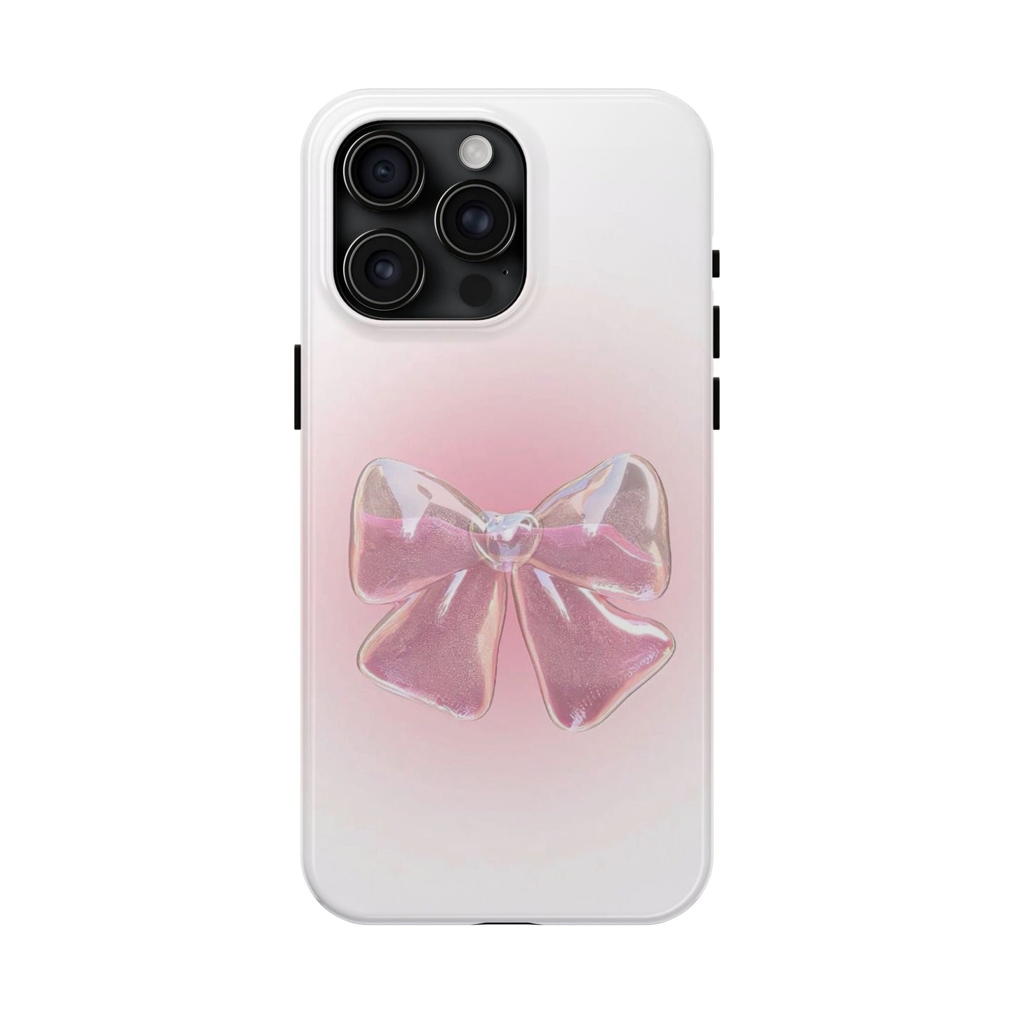 Glitter Bow Tough Phone Cases – Stylish & Durable Accessory for Trendsetters