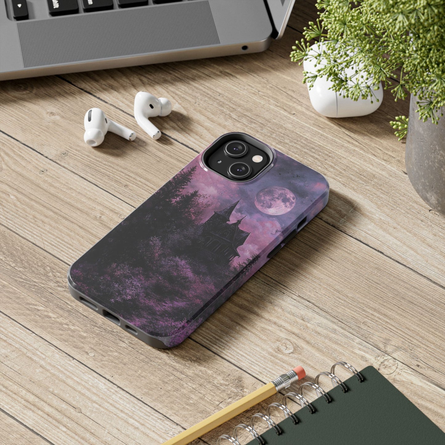 Mystical Gothic Phone Case - Durable Tough Case for Nature Lovers