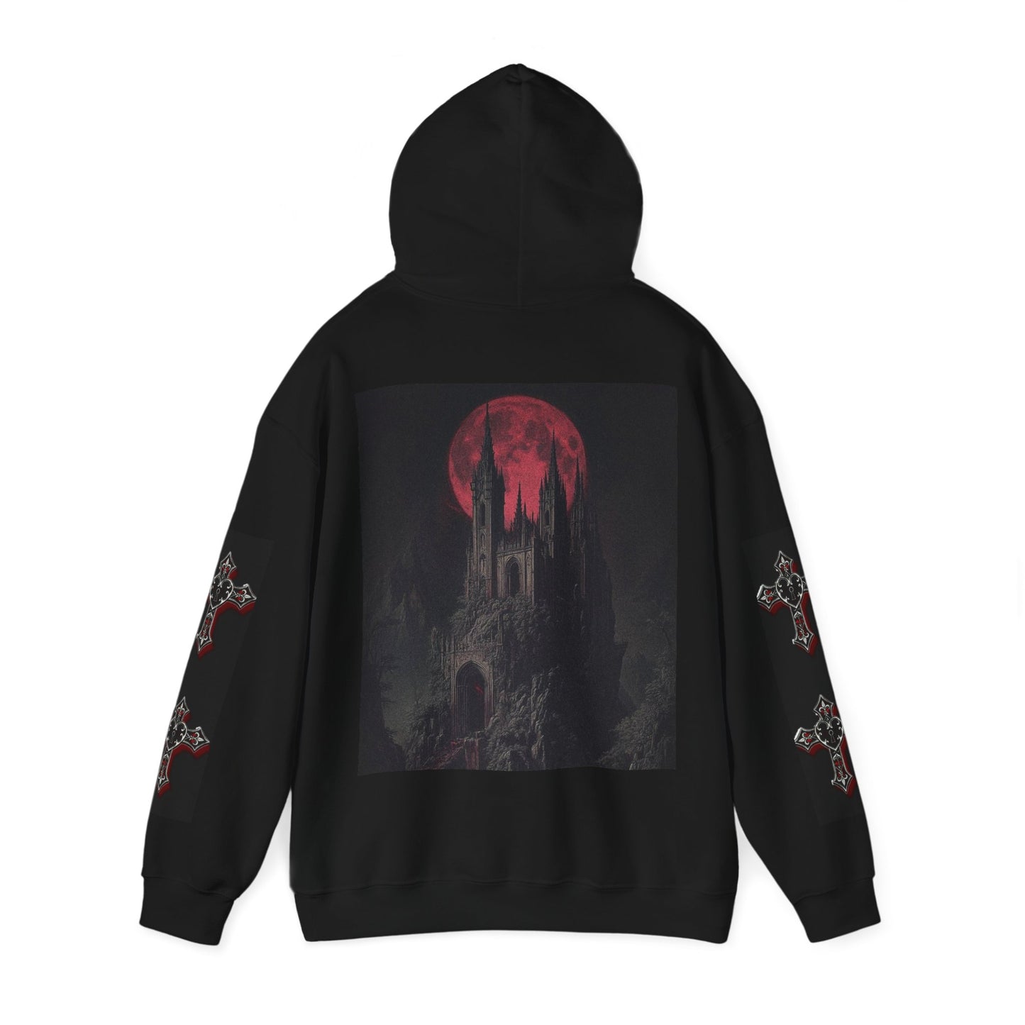 Gothic Fantasy Unisex Heavy Blend™ Hooded Sweatshirt - Dark Art Design