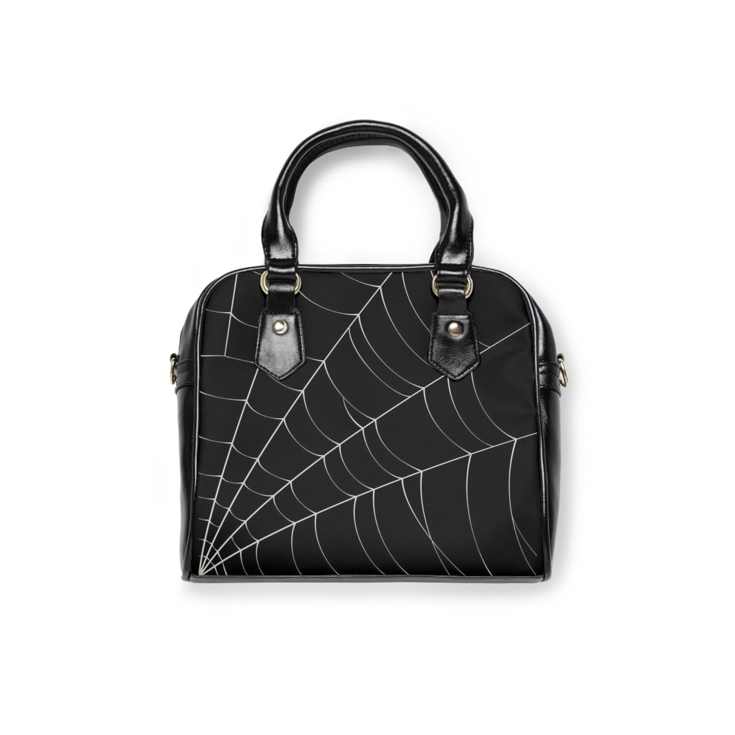 Gothic Shoulder Handbag - Elegant & Edgy Design