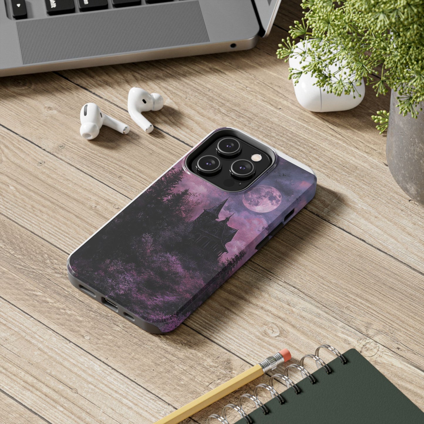 Mystical Gothic Phone Case - Durable Tough Case for Nature Lovers