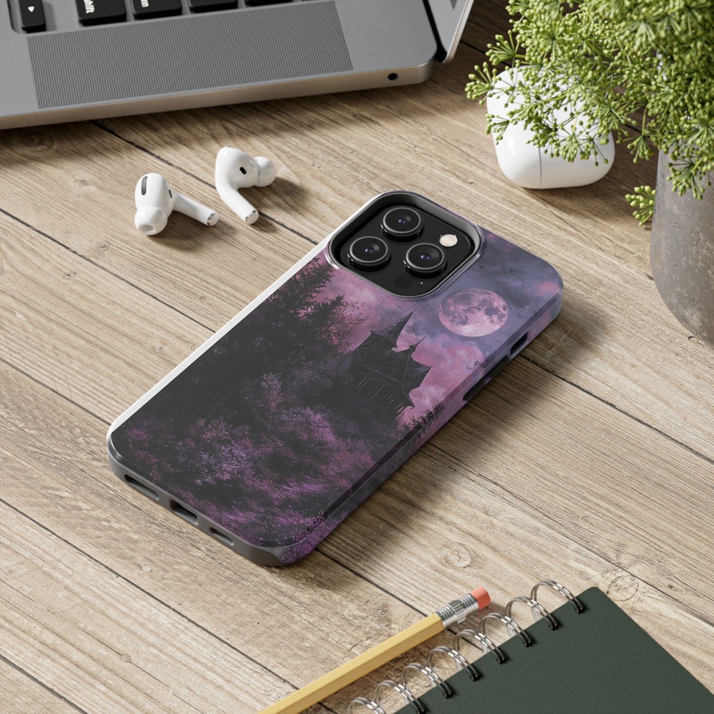 Mystical Gothic Phone Case - Durable Tough Case for Nature Lovers