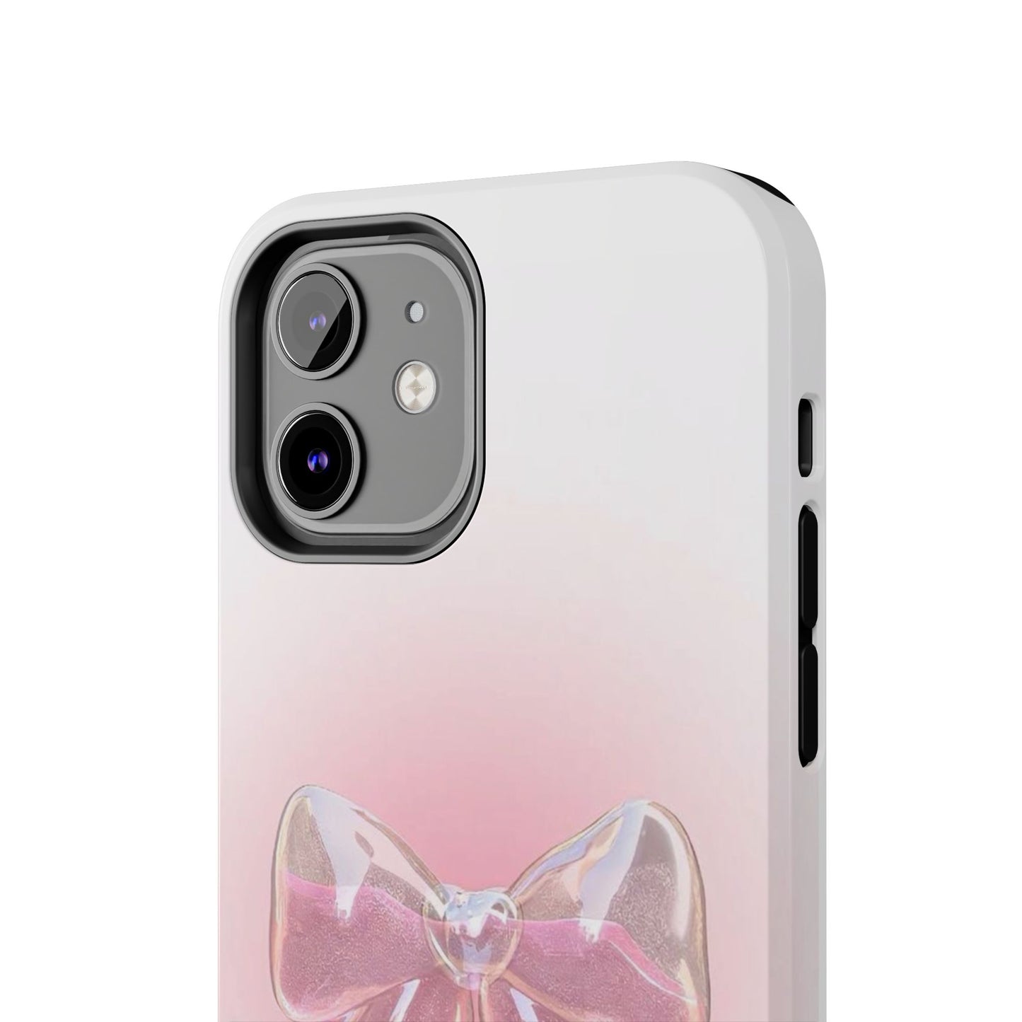 Glitter Bow Tough Phone Cases – Stylish & Durable Accessory for Trendsetters