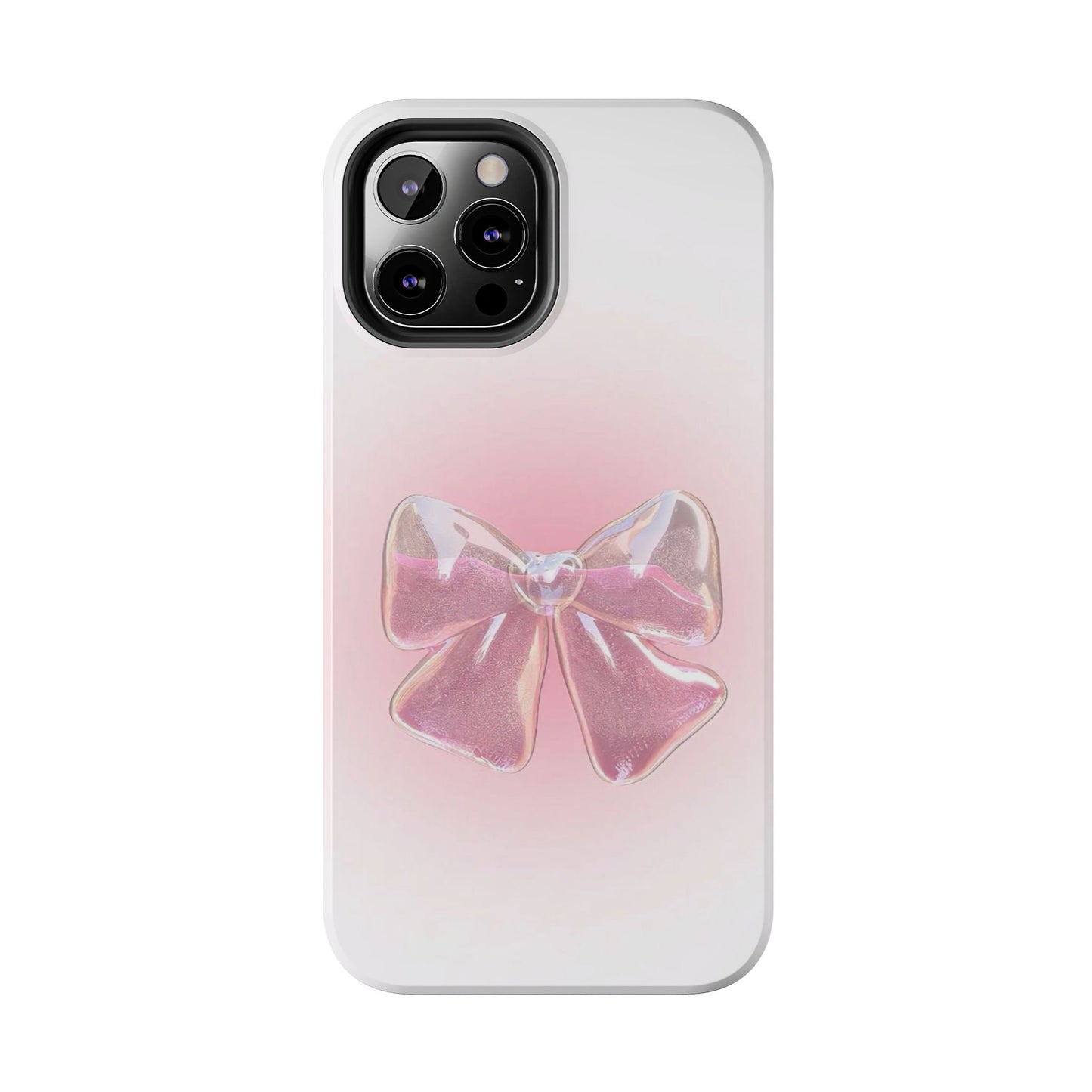 Glitter Bow Tough Phone Cases – Stylish & Durable Accessory for Trendsetters