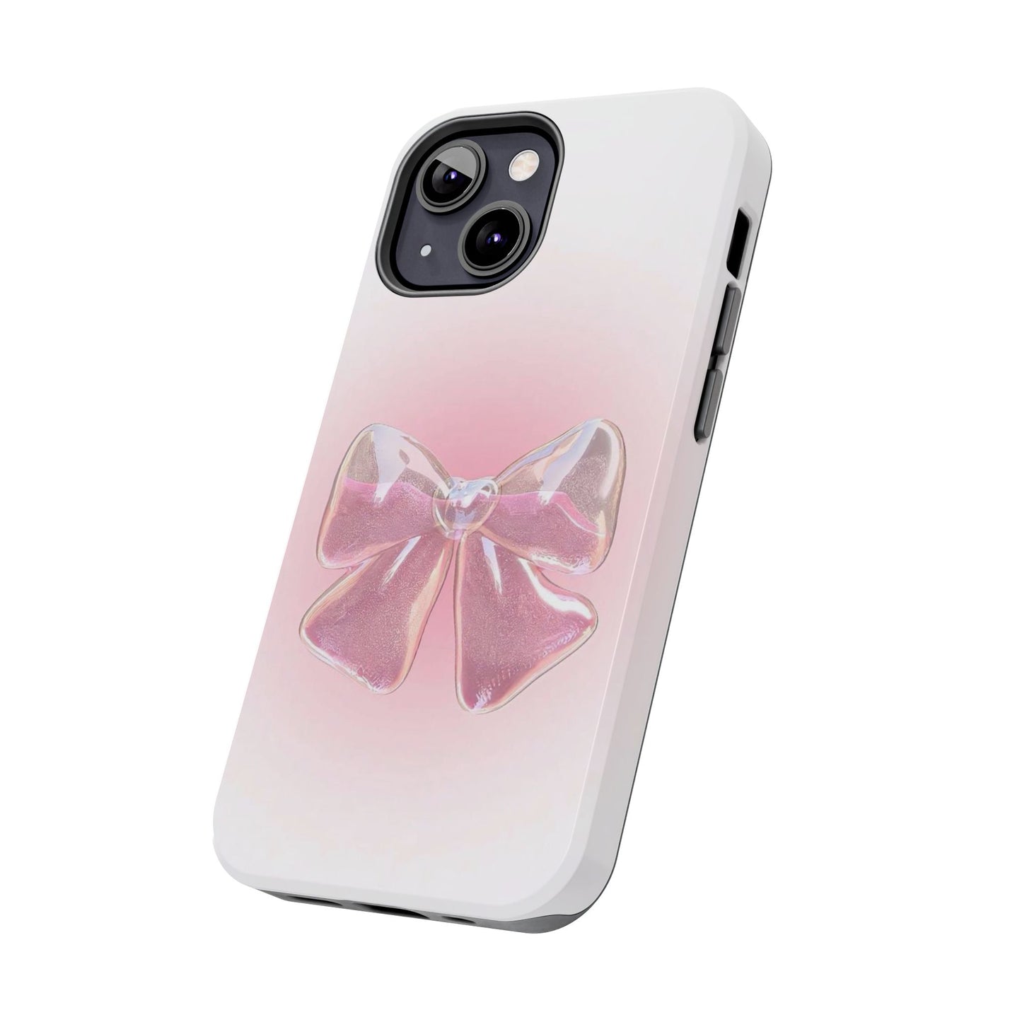 Glitter Bow Tough Phone Cases – Stylish & Durable Accessory for Trendsetters