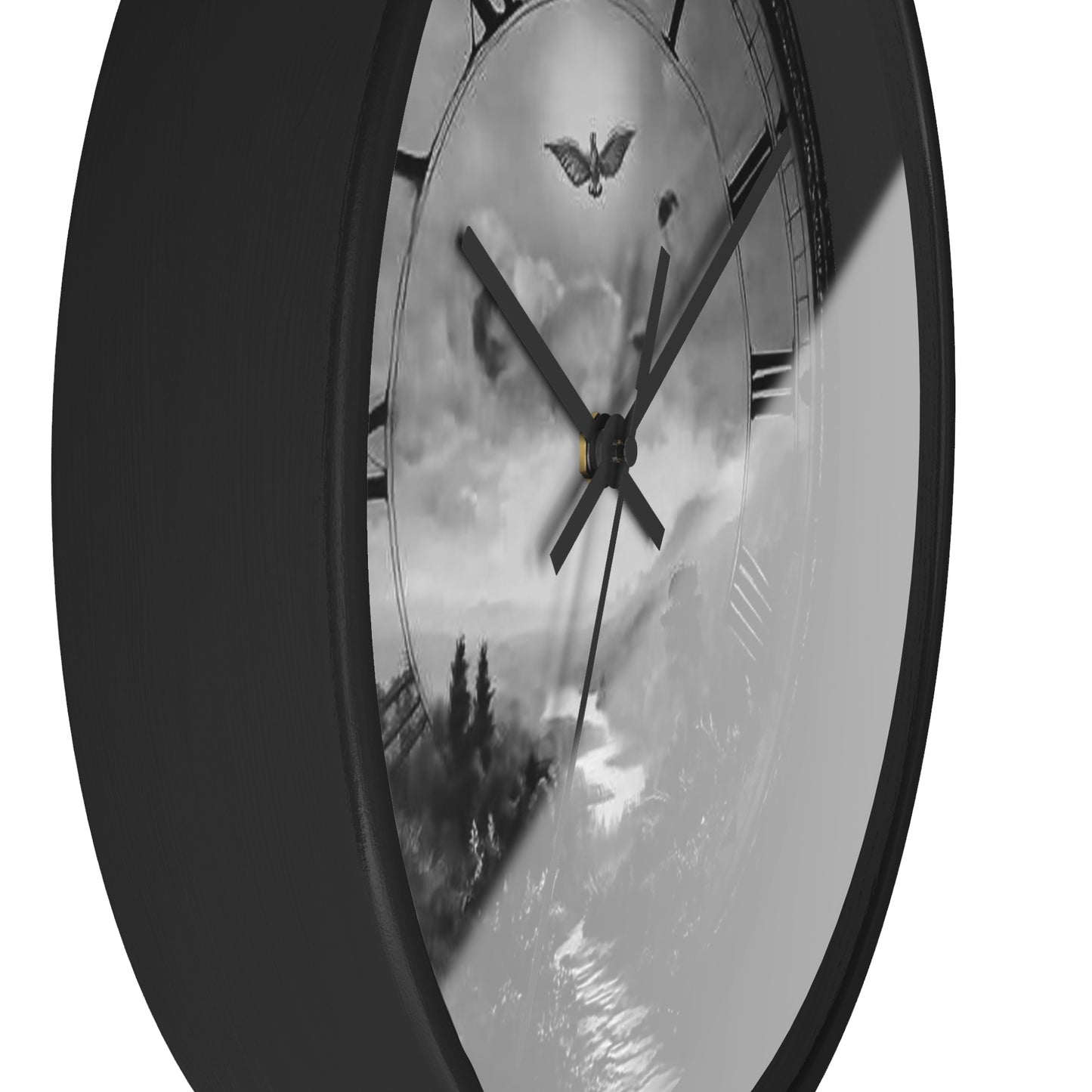 Landscape Wall Clock - Rustic Decor for Nature Lovers