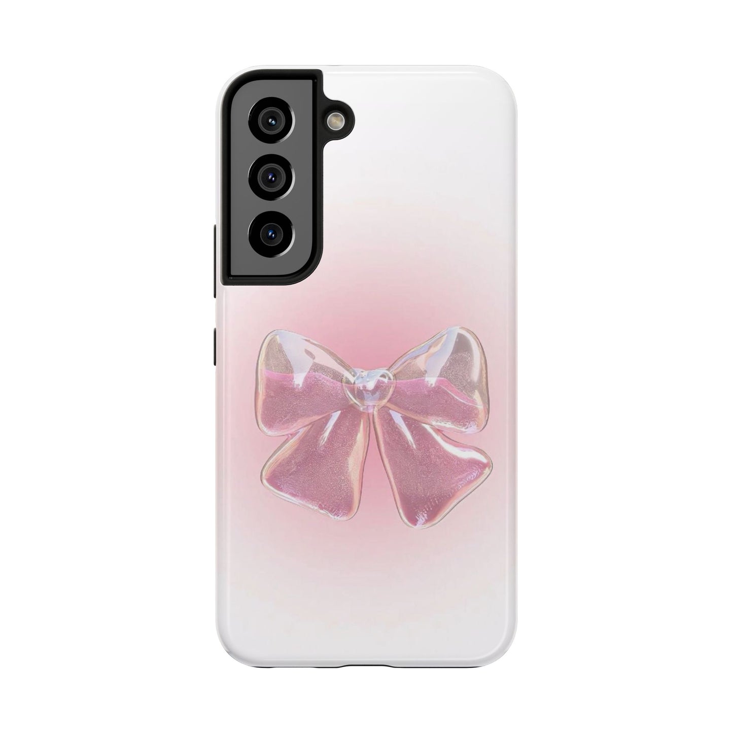 Glitter Bow Tough Phone Cases – Stylish & Durable Accessory for Trendsetters