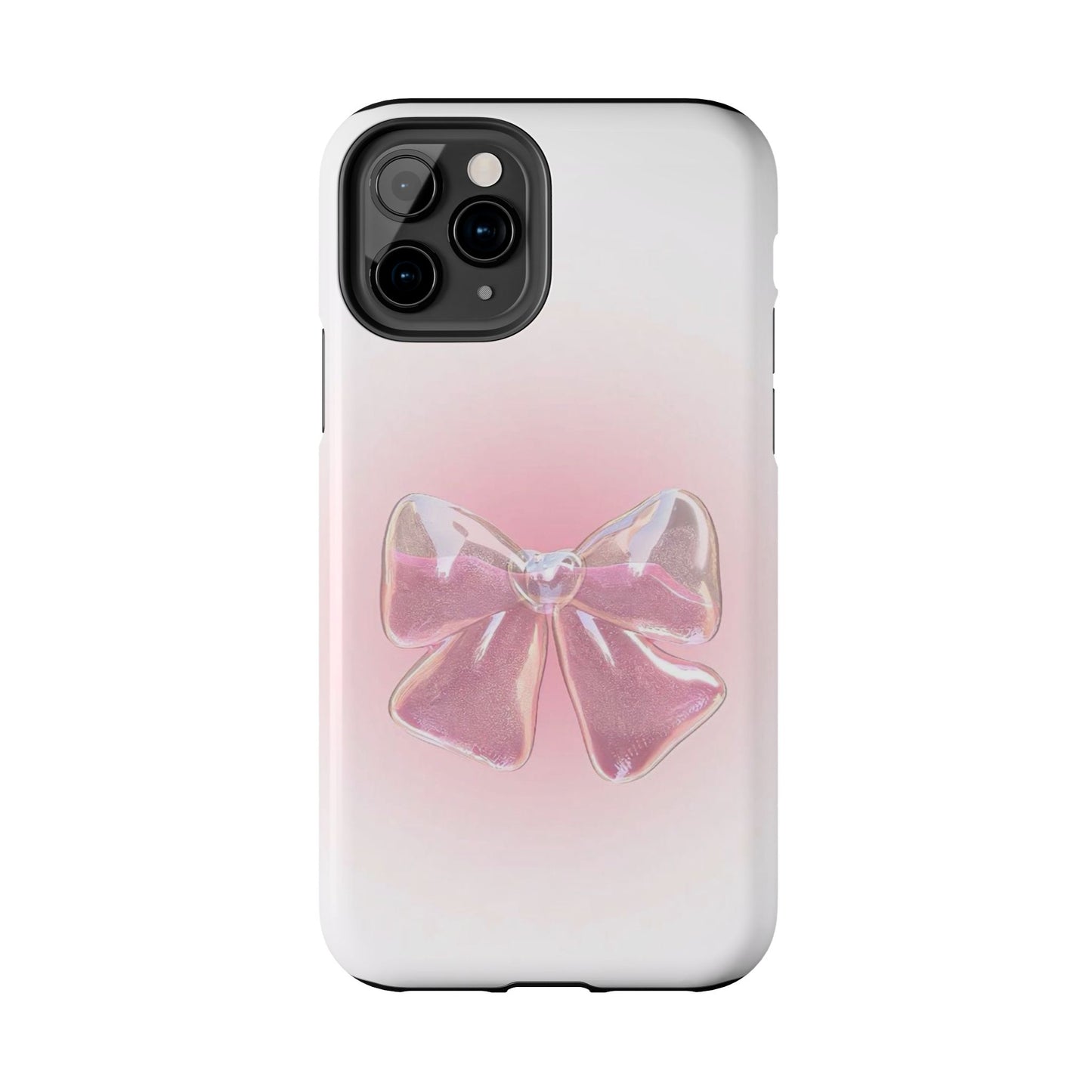 Glitter Bow Tough Phone Cases – Stylish & Durable Accessory for Trendsetters